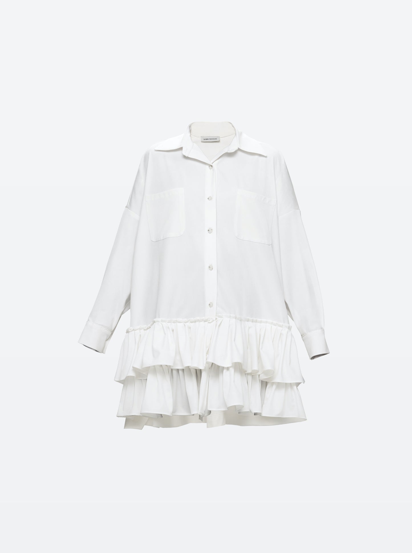 Pleated shirt